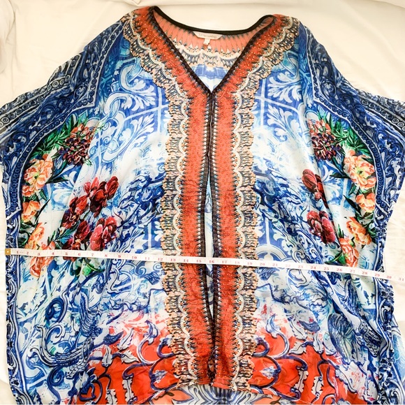 Soft Surroundings Embellished Kimono - Picture 4 of 7